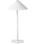 Miniatyrbillede 1 af 11: Bordlampe Hvid Aluminium 31 cm LED Lampe til Bord Genopladelig Sengebordslampe Trådløs USB Natbordslampe med Batteri