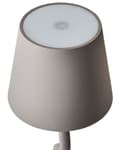 Miniatyrbilde 8 av 11: Bordlampe Beige Jern Aluminium med Berøringsbryter USB-kabel for Trådløs lading Innendørs Utendørs Moderne