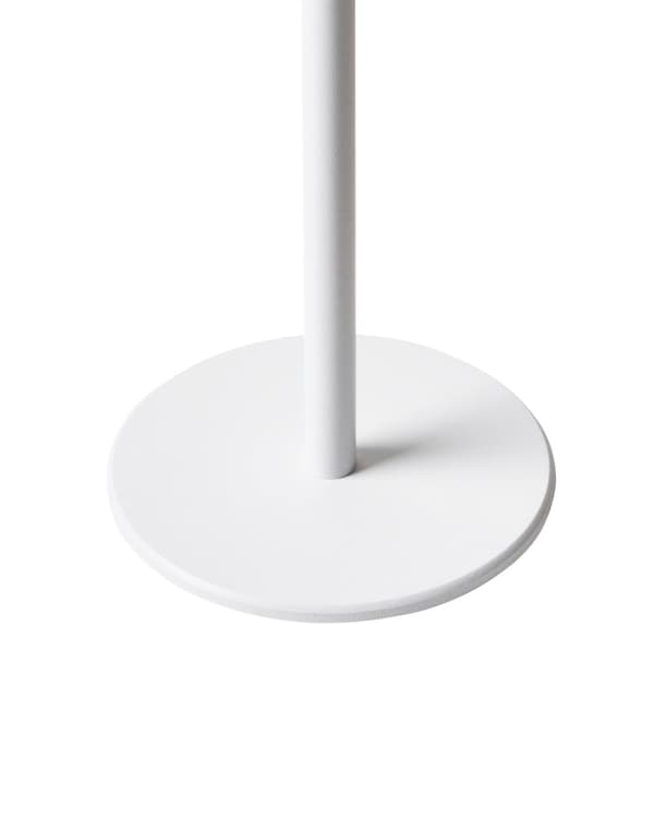 Bordlampe Hvit Aluminium med Berøringsbryter USB-kabel Trådløs lading Innendørs Utendørs Moderne