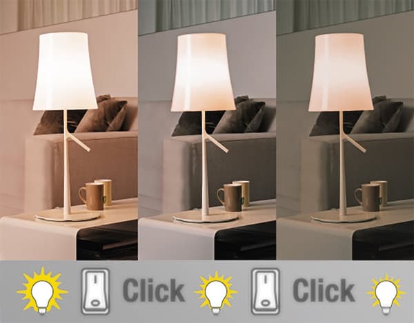LED STAR+ 3 STEP DIM standard 60W/927 fil E27 dim