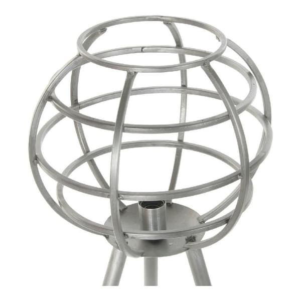 Bordslampa DKD Home Decor Metall Mörkgrå (50 x 50 x 98 cm)