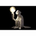 Miniatyrbild 2 av 3: Bordslampa DKD Home Decor 33 x 32 x 31 cm Svart Vit Harts 220 V 50 W (2 antal)