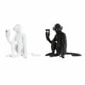 Miniatyrbild 1 av 3: Bordslampa DKD Home Decor 33 x 32 x 31 cm Svart Vit Harts 220 V 50 W (2 antal)