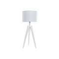 Miniatyrbild 1 av 3: Bordslampa DKD Home Decor 8424001807918 Trä Vit 220 V 50 W 30 x 30 x 72 cm