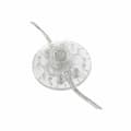 Miniatyrbild 4 av 4: Golvlampa DKD Home Decor Metall Vit Fjäder (40 x 40 x 150 cm)