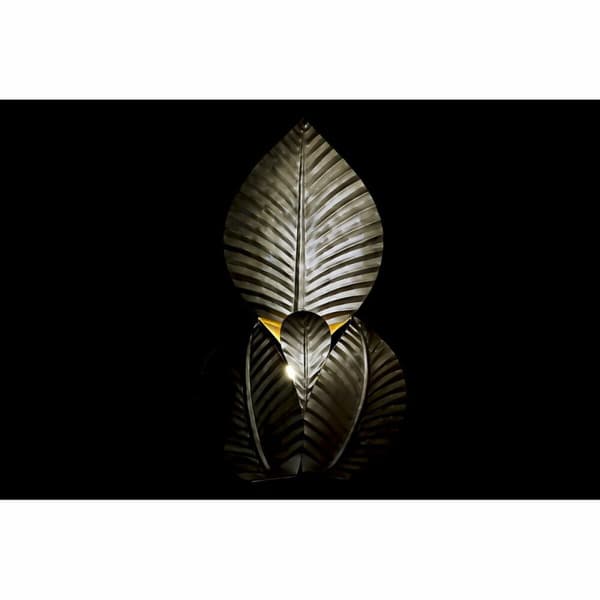 Vägglampa DKD Home Decor Gyllene Metall 220 V 50 W Löv av en växt (37 x 14 x 58 cm)