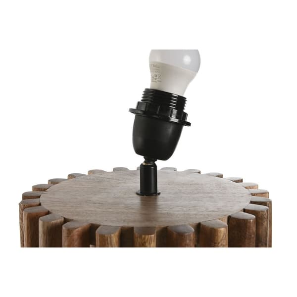 Bordslampa Home ESPRIT Brun Mangoträ 50 W 220 V 23 x 23 x 72 cm