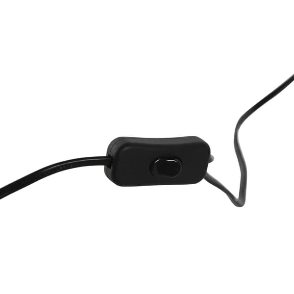 Bordslampa Home ESPRIT Svart Gyllene 20 x 20 x 53 cm