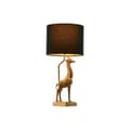 Miniatyrbild 5 av 5: Bordslampa Home ESPRIT Svart Gyllene 20 x 20 x 53 cm