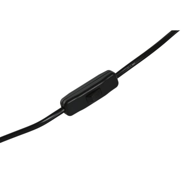 Bordslampa Home ESPRIT Vit 50 W 220 V 14 x 14 x 57 cm