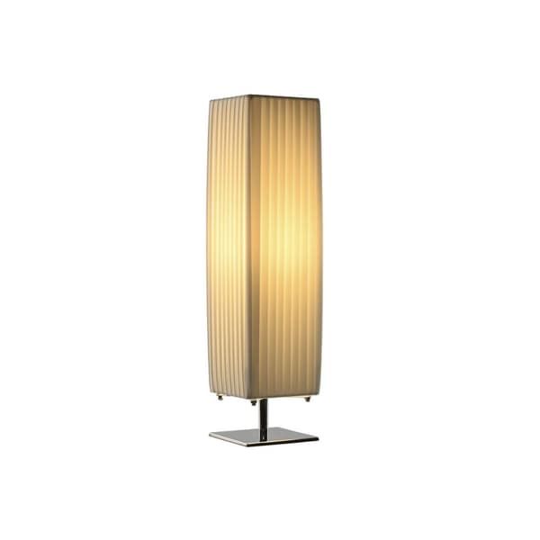 Bordslampa Home ESPRIT Vit 50 W 220 V 14 x 14 x 57 cm