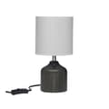 Miniatyrbild 2 av 2: Bordslampa Versa Miracle Grå Keramik 14 x 28 x 10 cm