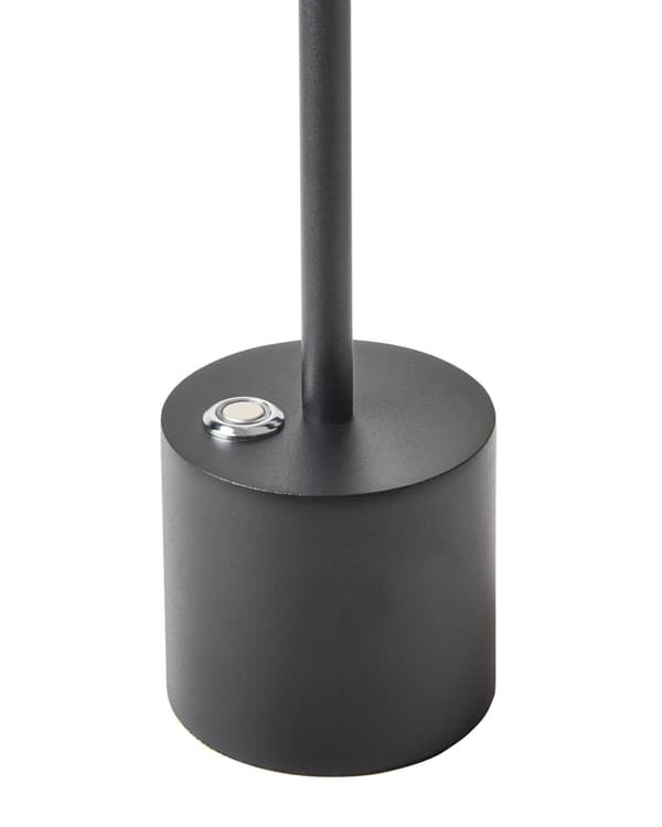 Bordlampe Svart Jern 35 cm Aluminium Innendørs Utendørs Moderne design