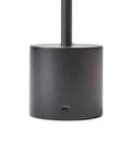Miniatyrbilde 10 av 11: Bordlampe Svart Jern 35 cm Aluminium Innendørs Utendørs Moderne design
