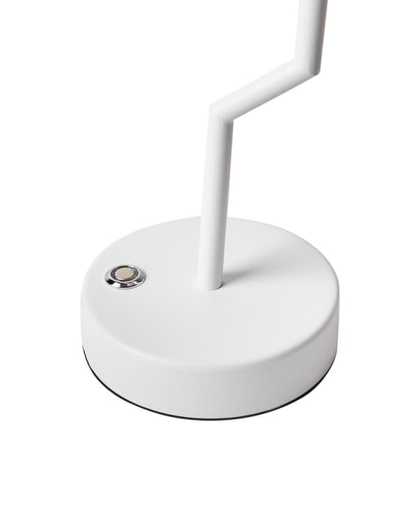 Bordlampe Hvit Jern 36 cm Aluminium Innendørs Utendørs Moderne design