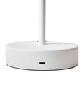 Miniatyrbilde 9 av 11: Bordlampe Hvit Jern 36 cm Aluminium Innendørs Utendørs Moderne design