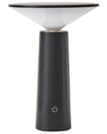 Miniatyrbilde 7 av 11: Trådløs bordlampe Svart Jern 19 cm LED Oppladbar Justerbart lys Moderne design Utendørs- og innendørsbruk Bærbar lampe Belysning