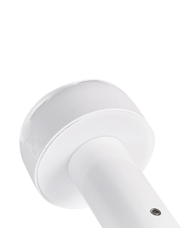 Trådløs bordlampe Hvit Metall 21 cm LED Oppladbar USB Justerbart lys Moderne design Utendørs- og innendørsbruk Bærbar lampe Belysning