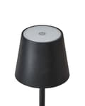 Miniatyrbilde 9 av 11: Trådløs bordlampe Svart Aluminium 38 cm LED Oppladbar USB Berøringsbryter Justerbart lys Moderne design Bærbar lampe Utendørs Innendørs
