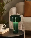 Miniatyrbilde 5 av 11: Trådløs bordlampe Grønn Metall 21 cm LED Oppladbar USB Justerbart lys Moderne design Utendørs- og innendørsbruk Bærbar lampe Belysning