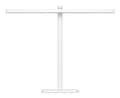 Pikkukuva 1 / 5: Xiaomi LED Desk Lamp 2, White, Desk, White, 10 W, LED, 2700 K