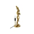Miniatyrbild 2 av 7: Bordslampa Home ESPRIT Svart Gyllene Harts 40 W 220 V 16 x 16 x 43 cm