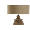 Miniatyrbillede 2 af 3: Bordlampe Home ESPRIT Natur Jute Træ 50 W 220 V 41 x 41 x 76 cm