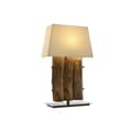 Miniatyrbilde 5 av 5: Bordlampe Home ESPRIT Jern Teak 40 X 20 X 80 cm