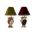 Miniatyrbilde 1 av 6: Bordlampe Home ESPRIT Flerfarget Harpiks 26 x 26 x 43 cm (2 enheter)