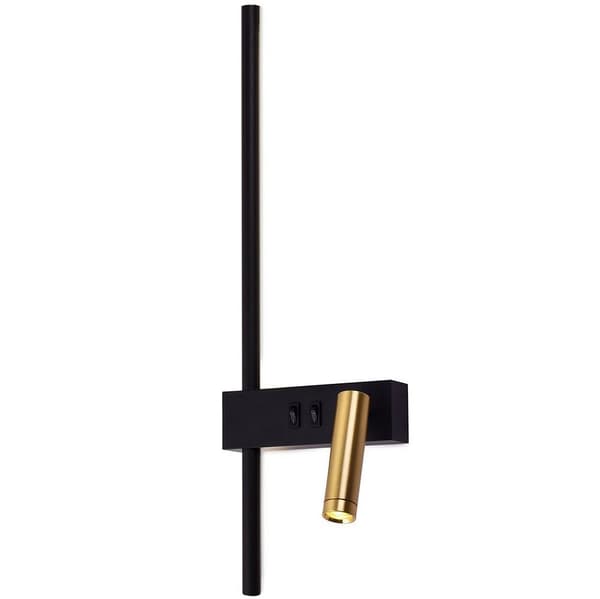 Vägglampa Väggarmatur App1439-W Black Gold