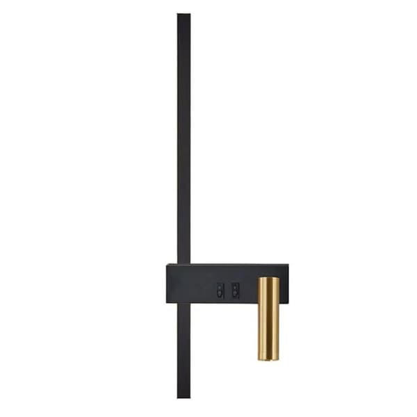 Vägglampa Väggarmatur App1439-W Black Gold