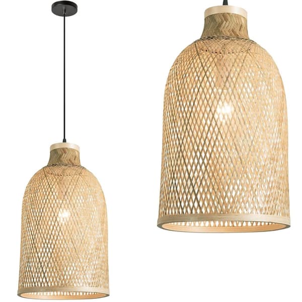 Loftlampe PendelBoho App1627-1Cp Beige