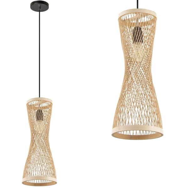 Loftlampe PendelBoho App1637-1Cp Beige