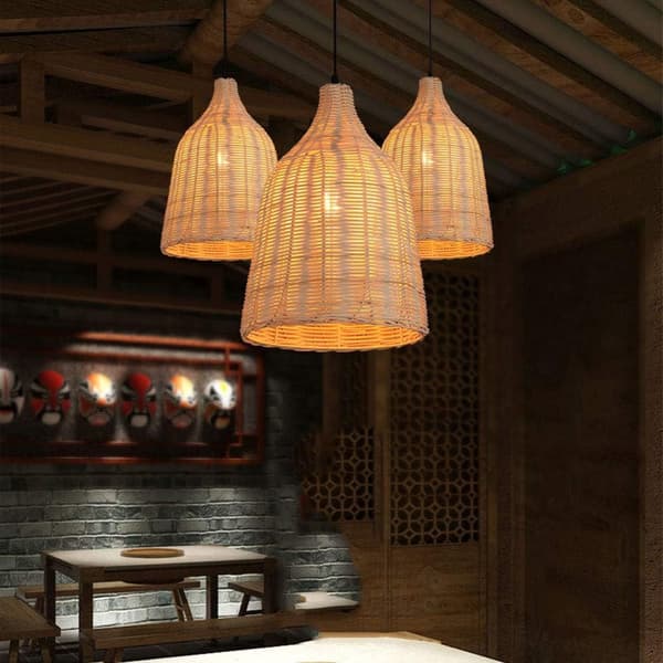 Loftlampe PendelBoho App1646-1Cp Beige