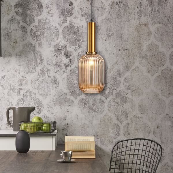 Taklampa Pendel App458-1Cp Orange