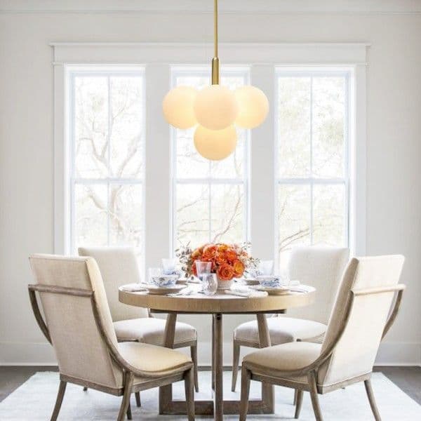 Loftlampe Pendel App1574-5Cp Gold White