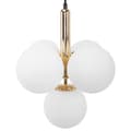 Miniatyrbillede 2 af 7: Loftlampe Pendel App1574-5Cp Gold White