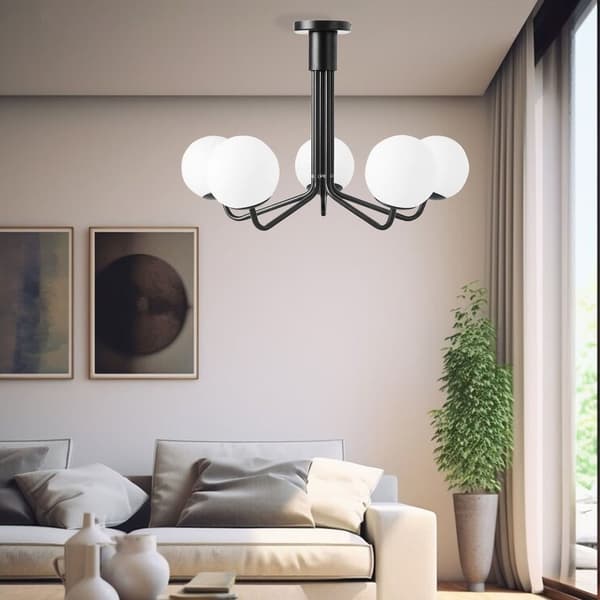 Loftlampe Pendel App1578-5C Black