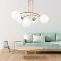 Miniatyrbild 6 av 7: Taklampa Pendel App1577-6C Gold