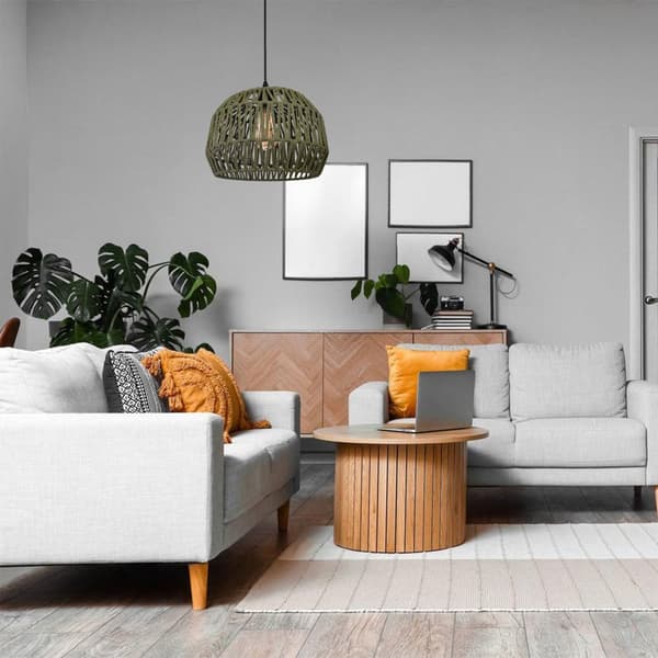 Loftlampe PendelBoho App1293-1Cp Green