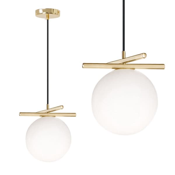 Taklampa Pendel App1667-1Cp White Gold