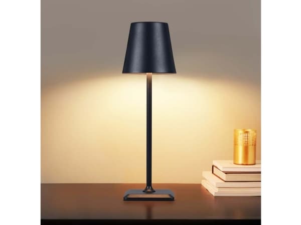 Techly I-LED LAMP-BK, Svart, Gjuten aluminium, Polypropylen (PP), Stål, Balkong, Sovrum, Cafe, Matsal, Trädgård, Hemmakontor, Hotell, Kök, Vardagsrum