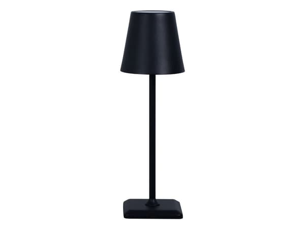 Techly I-LED LAMP-BK, Svart, Gjuten aluminium, Polypropylen (PP), Stål, Balkong, Sovrum, Cafe, Matsal, Trädgård, Hemmakontor, Hotell, Kök, Vardagsrum Svart