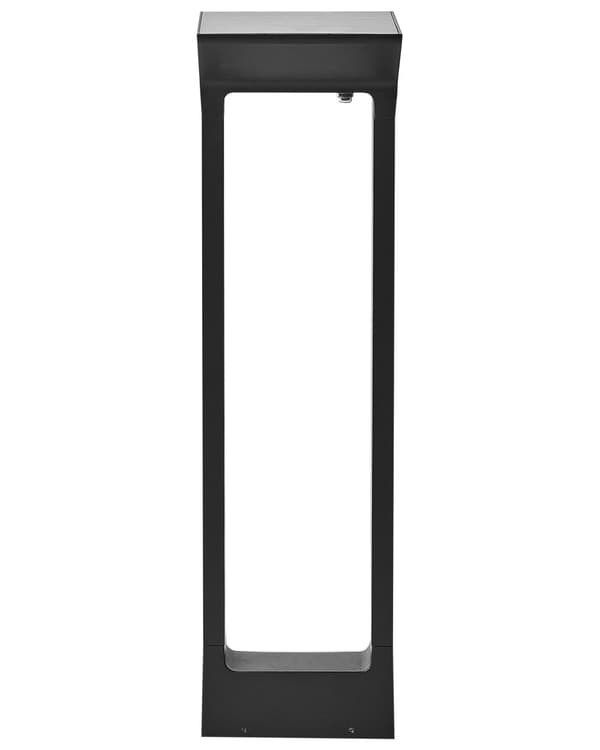 Havelampe Sort H 60 cm Udendørs Pullert Lampe LED lys Sokkelampe Langs Indkørsel Bedlampe Solar Solceller Belysning