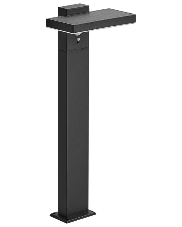 Havelampe Sort H 50 cm Udendørs Pullert Lampe LED lys Sokkelampe Langs Indkørsel Bedlampe Belysning