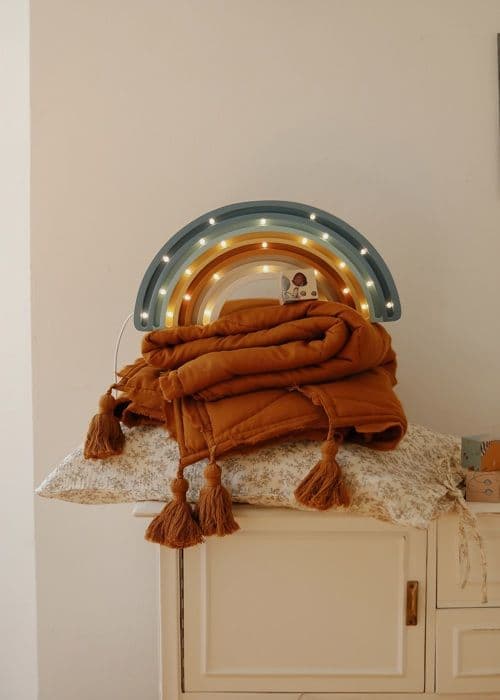 Little Lights - Blue Rainbow Night Light