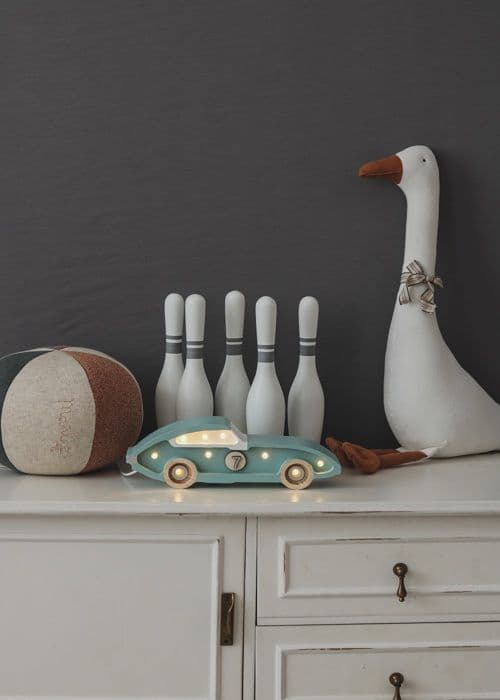 Little Lights - Blue Racing Car Night Light