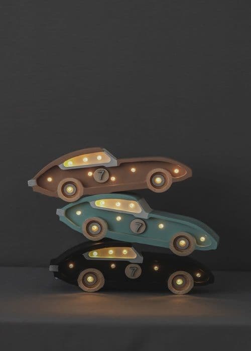 Little Lights - Blue Racing Car Night Light