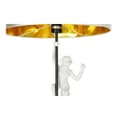 Miniatyrbillede 4 af 5: Gulvlampe DKD Home Decor 8424001827312 44 x 44 x 166 cm Sort Gylden Metal Hvid Harpiks 220 V 50 W (2 enheder)