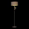 Miniatyrbillede 2 af 5: Gulvlampe DKD Home Decor 8424001827312 44 x 44 x 166 cm Sort Gylden Metal Hvid Harpiks 220 V 50 W (2 enheder)